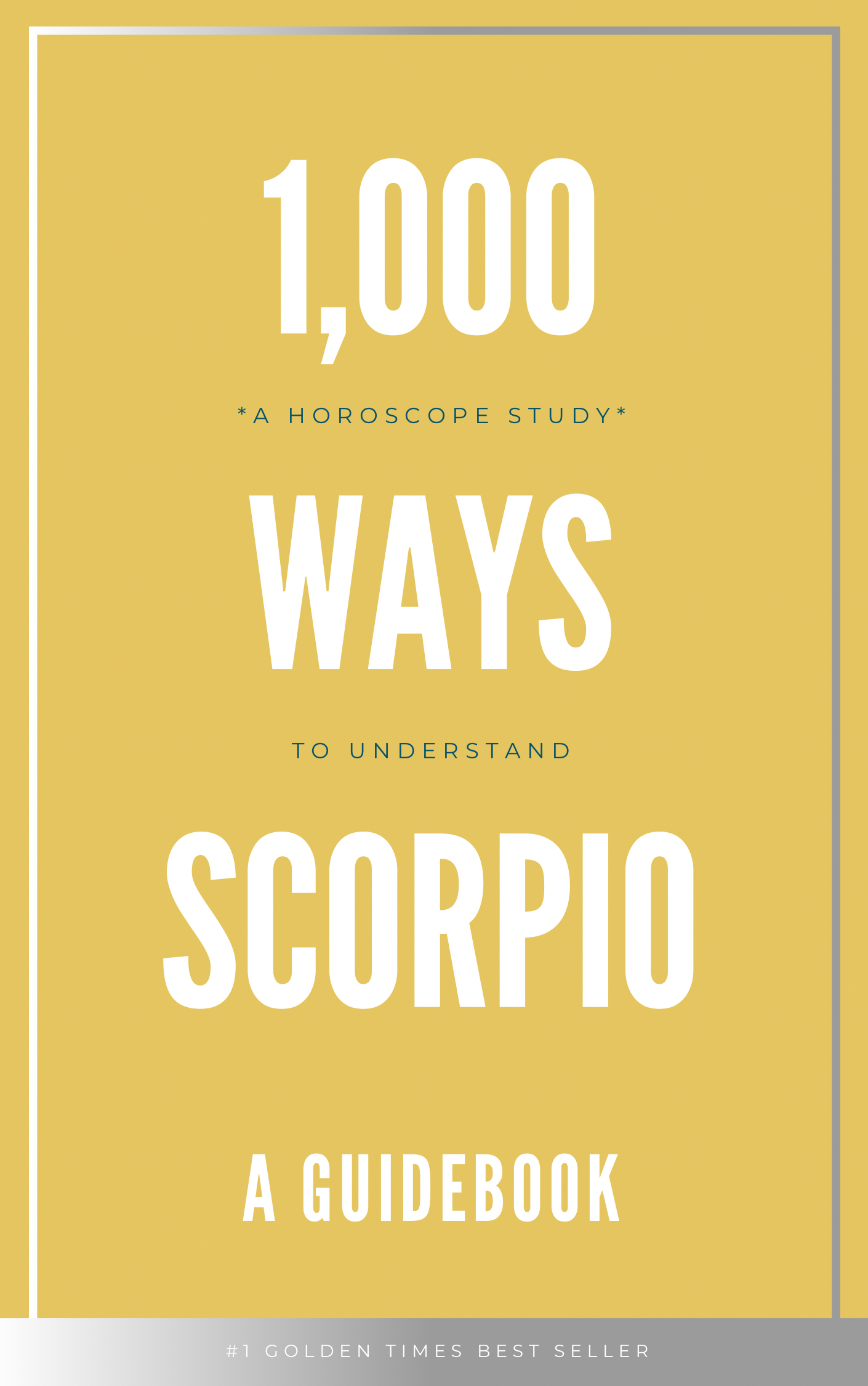 SCORPIO MASTERY GUIDEBOOK